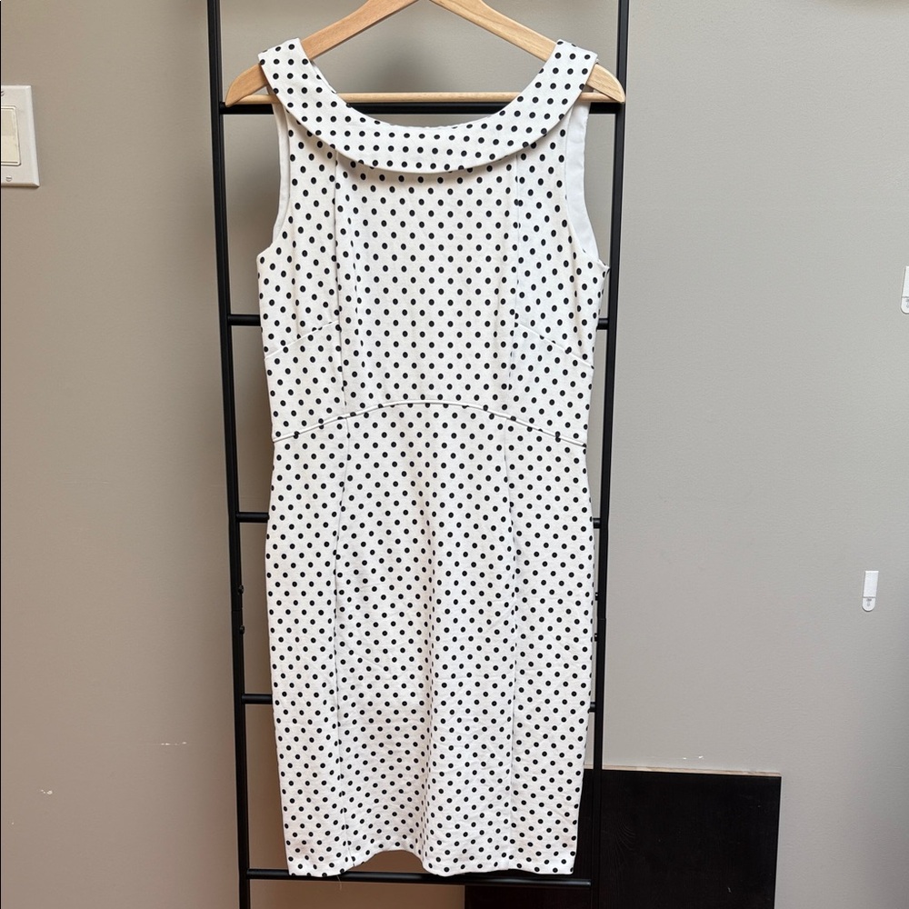 Lands' End Polka Dot Dress (Size 8)